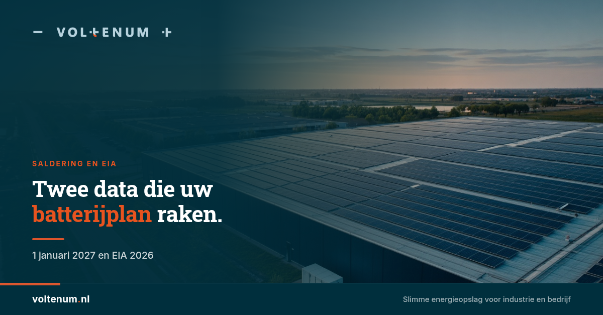 Twee data die uw batterijplan raken